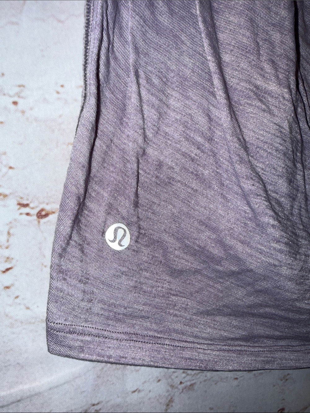 Lululemon Sleeveless Scoop Neck Tank Top lavender purple open back medium - Picture 4 of 5